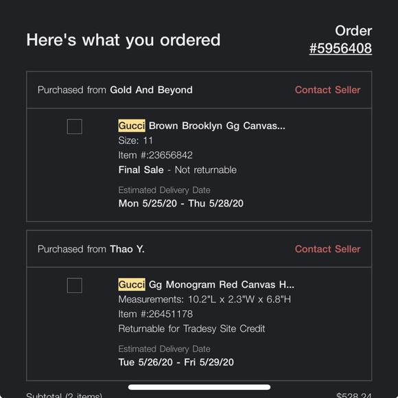 Gucci Brown Brooklyn Gg Canvas Hobo Buckle Shoulder Bag Y2k Gold Cream Monogram - Picture 13 of 13